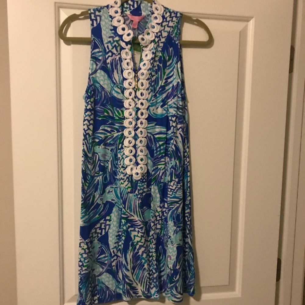 Lilly Pulitzer Jane Shift. Canopy Chaos.